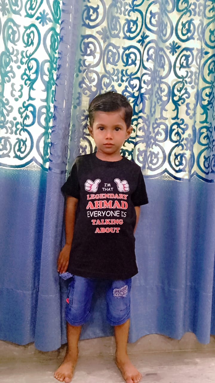 Customer wearing our products