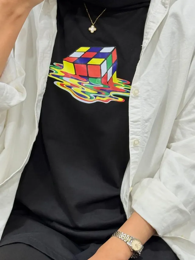 Customer wearing our products